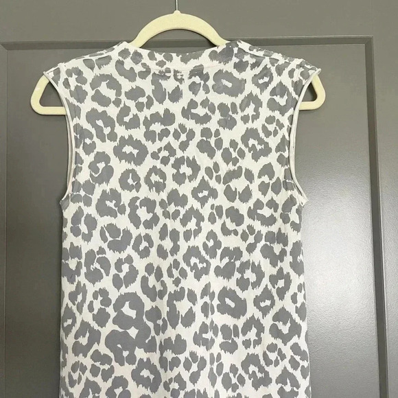 Marc By Marc Jacobs Womens Pima Cotton Dita The Cheetah Printed Dress Size XS - Picture 7 of 10